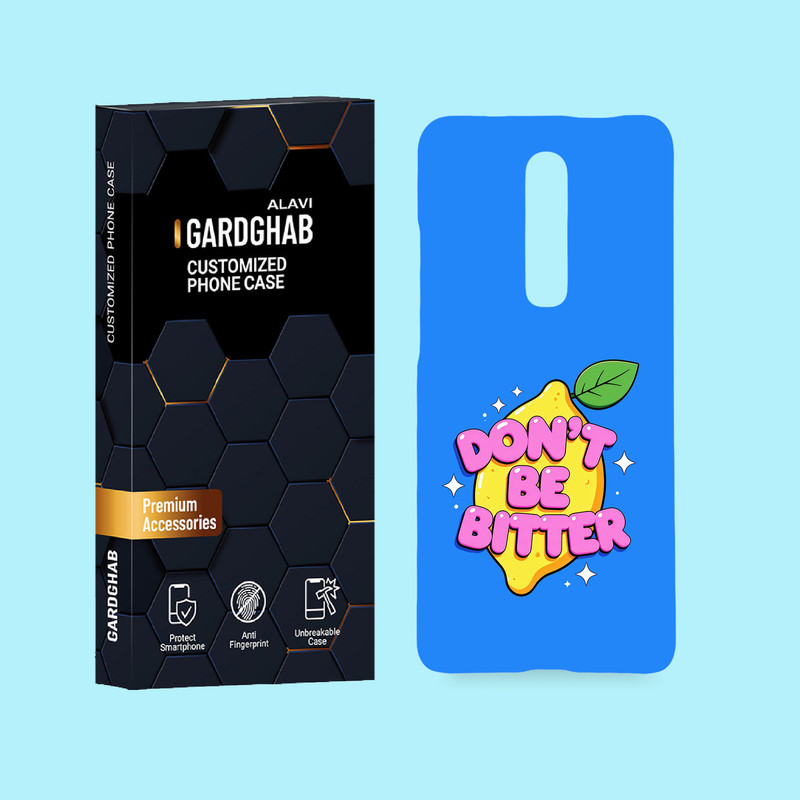 کاور گارد قاب علوی مدل متن مناسب برای گوشی موبایل شیائومی Mi 9T / Mi 9T Pro