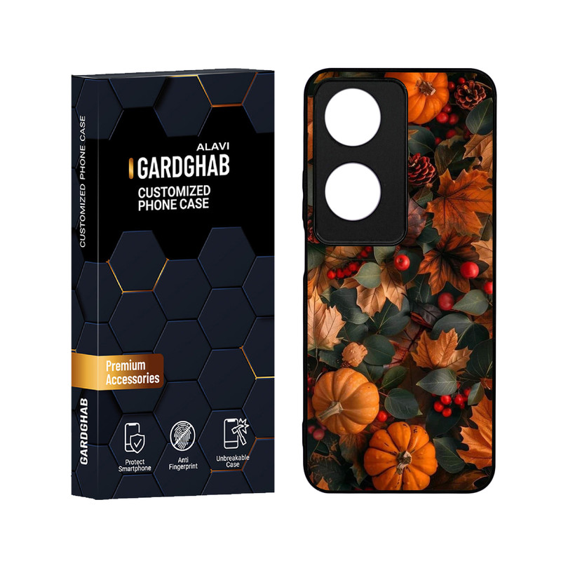کاور گارد قاب علوی مدل دور ژله ای هنری مناسب برای گوشی موبایل آنر X7B 4G