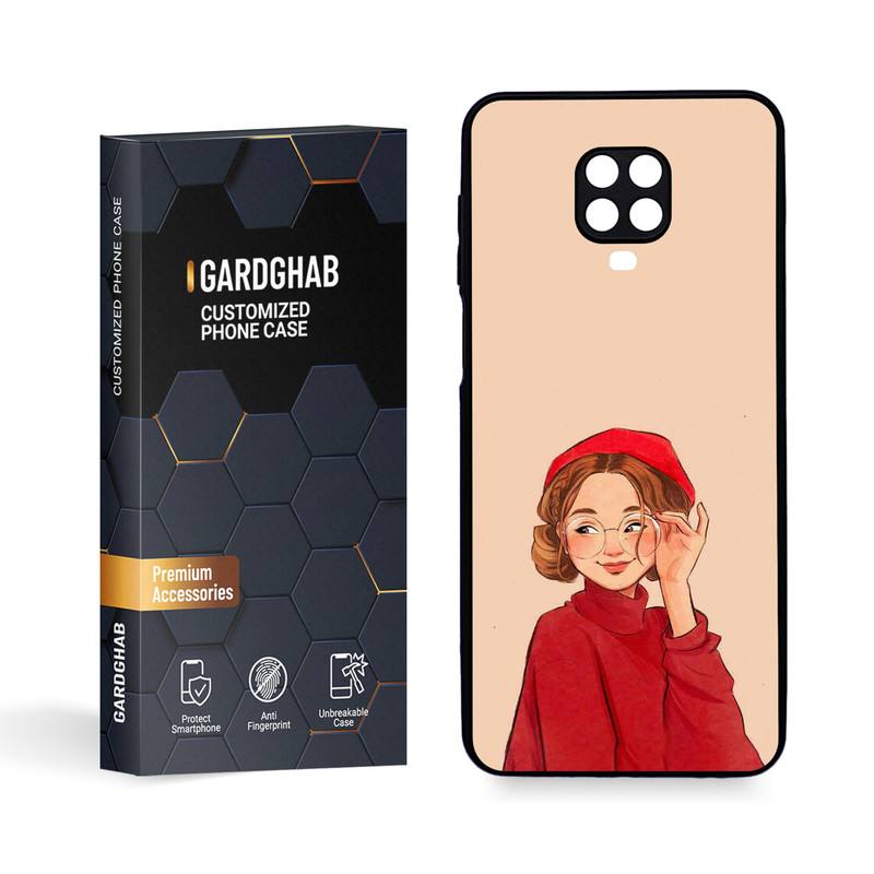کاور گارد قاب مدل دخترانه مناسب برای گوشی موبایل شیائومی Redmi Note 9 Pro / Note 9s