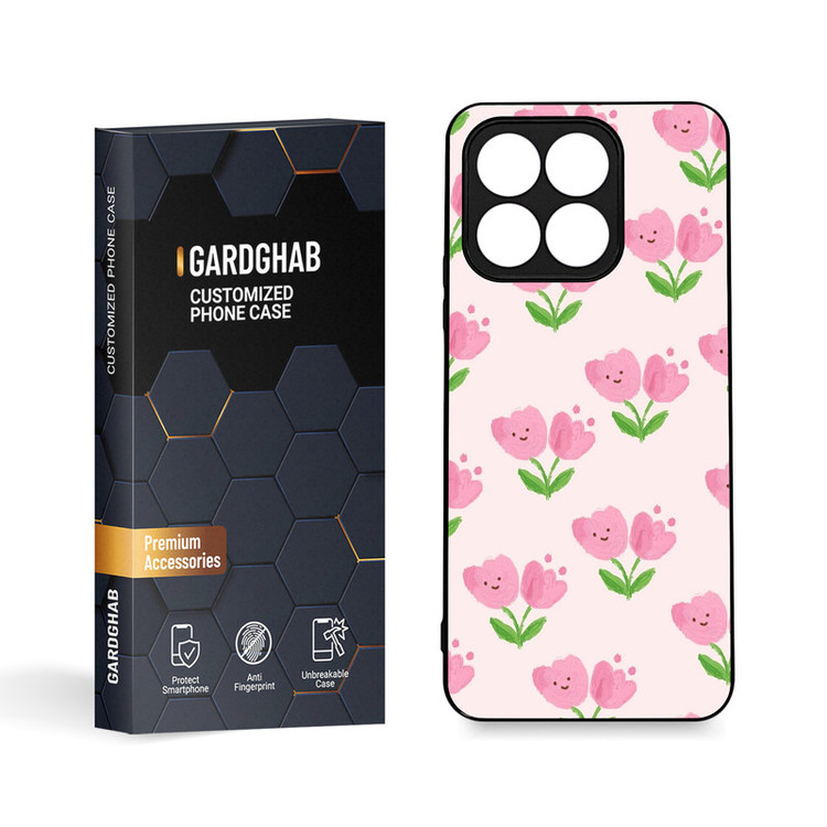 کاور گارد قاب مدل دورژله ای دخترانه مناسب برای گوشی موبایل آنر X8a 4G