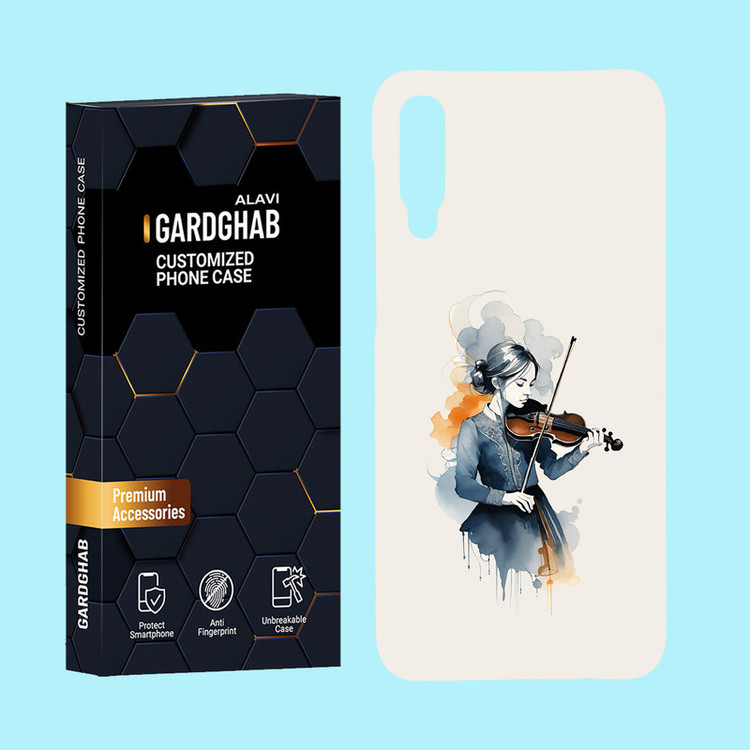 کاور گارد قاب علوی مدل ساز و موزیک مناسب برای گوشی موبایل سامسونگ Galaxy A50 / A50s / A30s
