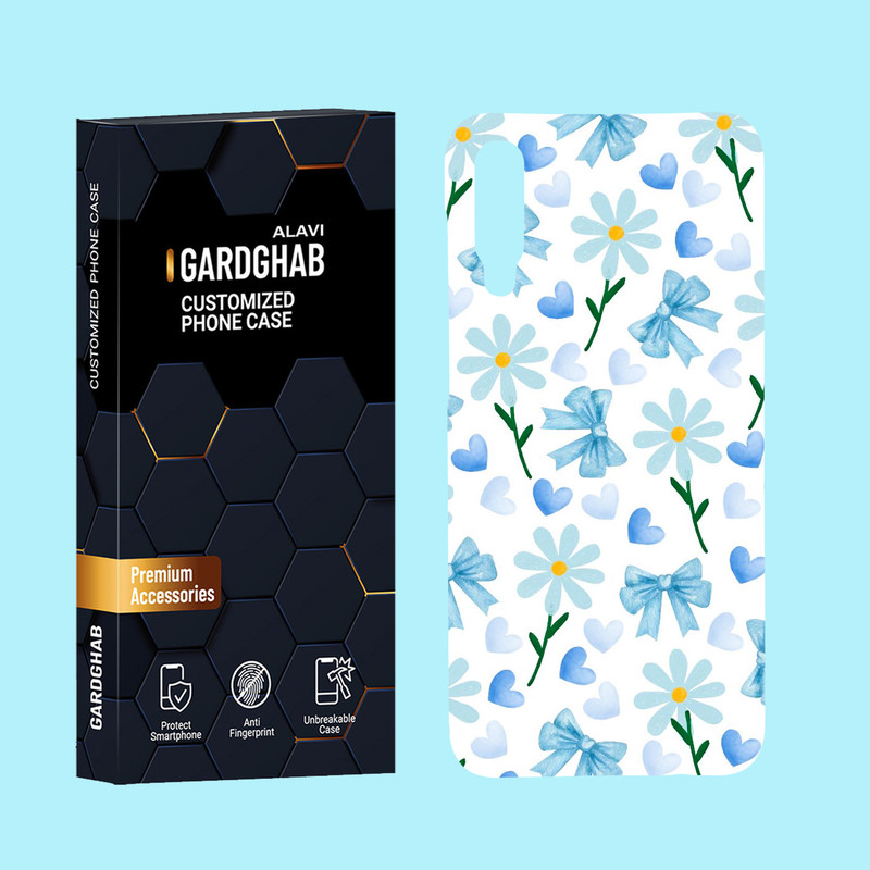 کاور گارد قاب علوی مدل گل مناسب برای گوشی موبایل سامسونگ Galaxy A50 / A50s / A30s