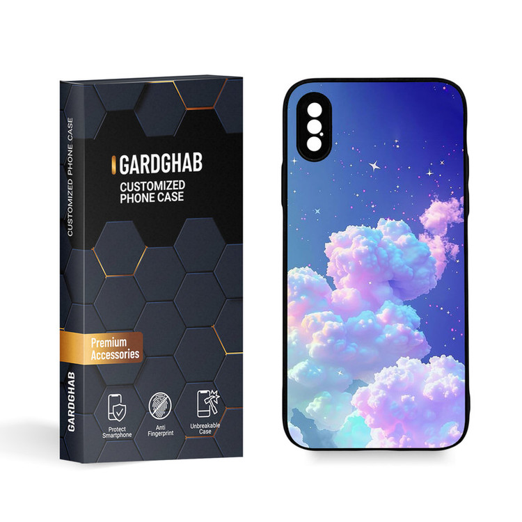 کاور گارد قاب مدل ساده مناسب برای گوشی موبایل اپل iPhone X / XS