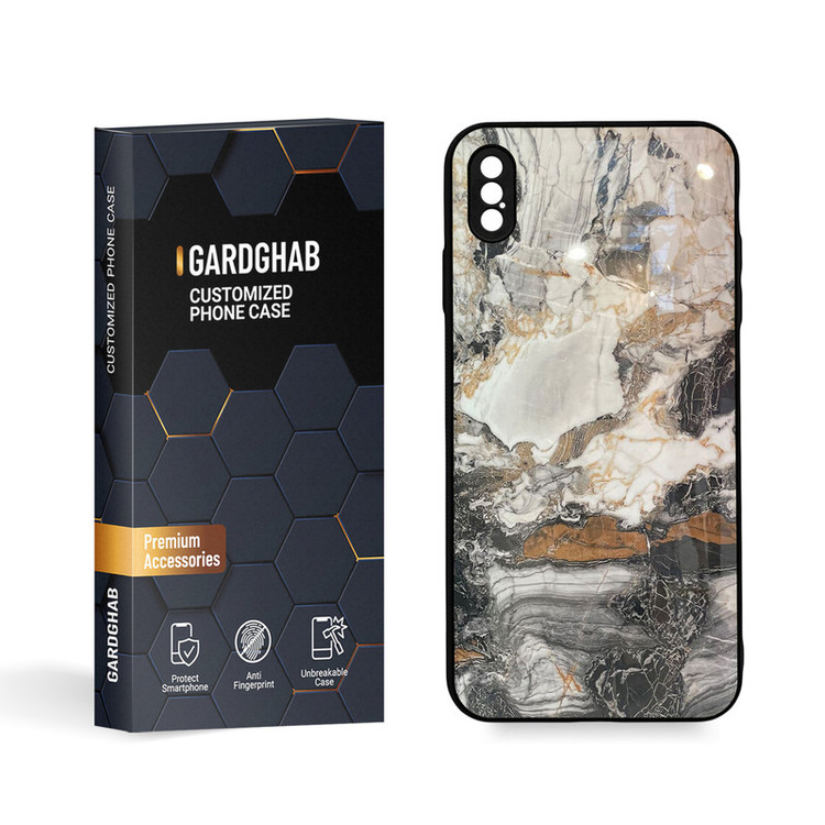 کاور قاب گارد مدل سنگی مناسب برای گوشی موبایل اپل iPhone Xs Max