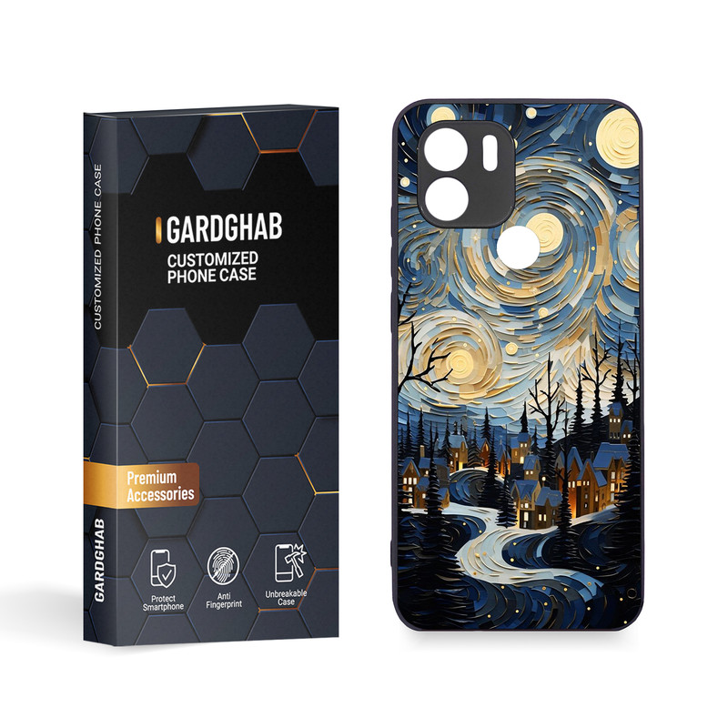 کاور گارد قاب مدل منظره مناسب برای گوشی موبایل شیائومی Redemi A1 Plus/Poco  C51
