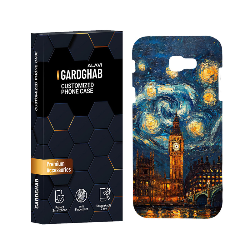 کاور گارد قاب علوی مدل هنری مناسب برای گوشی موبایل سامسونگ Galaxy A720 / A7 2017