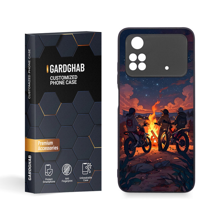 کاور گارد قاب مدل پسرانه مناسب برای گوشی موبایل شیائومی Poco M4 Pro 4G