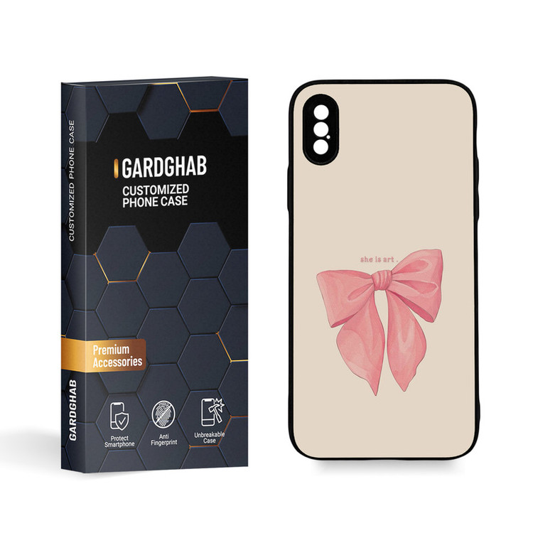 کاور گارد قاب مدل دخترانه مناسب برای گوشی موبایل اپل iPhone X / XS