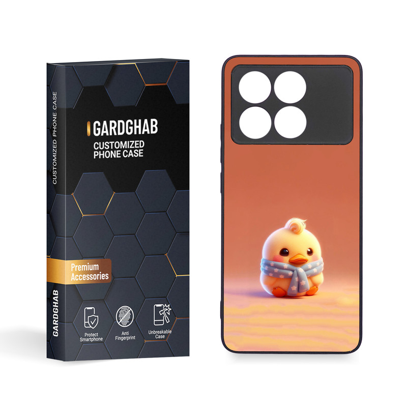 کاور گارد قاب مدل دخترانه مناسب برای گوشی موبایل شیائومی Poco X6 Pro 5G