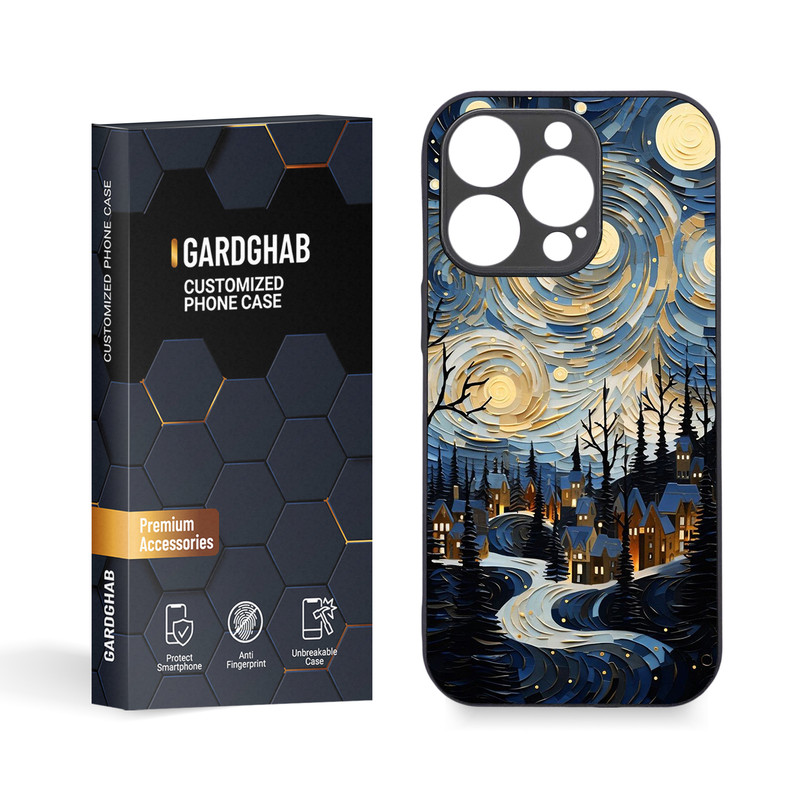 کاور گارد قاب مدل منظره مناسب برای گوشی موبایل اپل iPhone 16 Pro