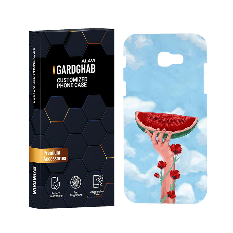 کاور گارد قاب علوی مدل هنری مناسب برای گوشی موبایل سامسونگ Galaxy A720 / A7 2017