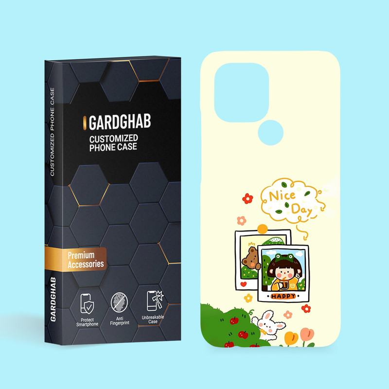 کاور گارد قاب مدل دخترانه مناسب برای گوشی موبایل شیائومی Redmi A1 Plus / A2 Plus / Poco C50 / Poco C51