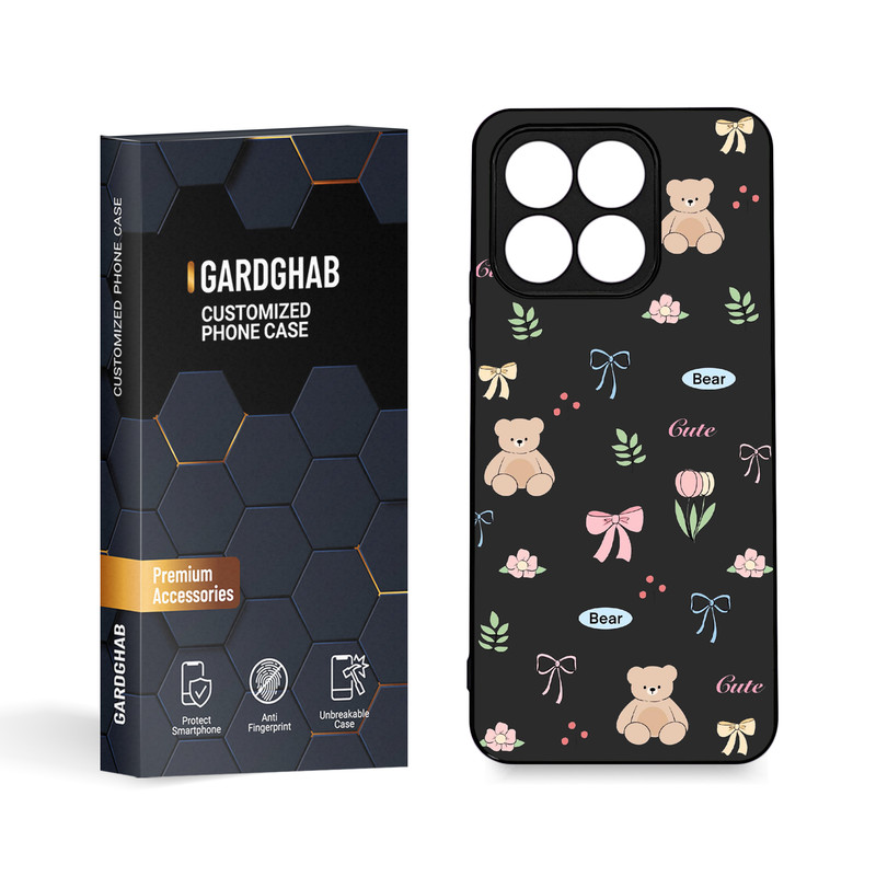 کاور گارد قاب مدل دور ژله ای فانتزی  مناسب برای گوشی موبایل آنر X8a 4G