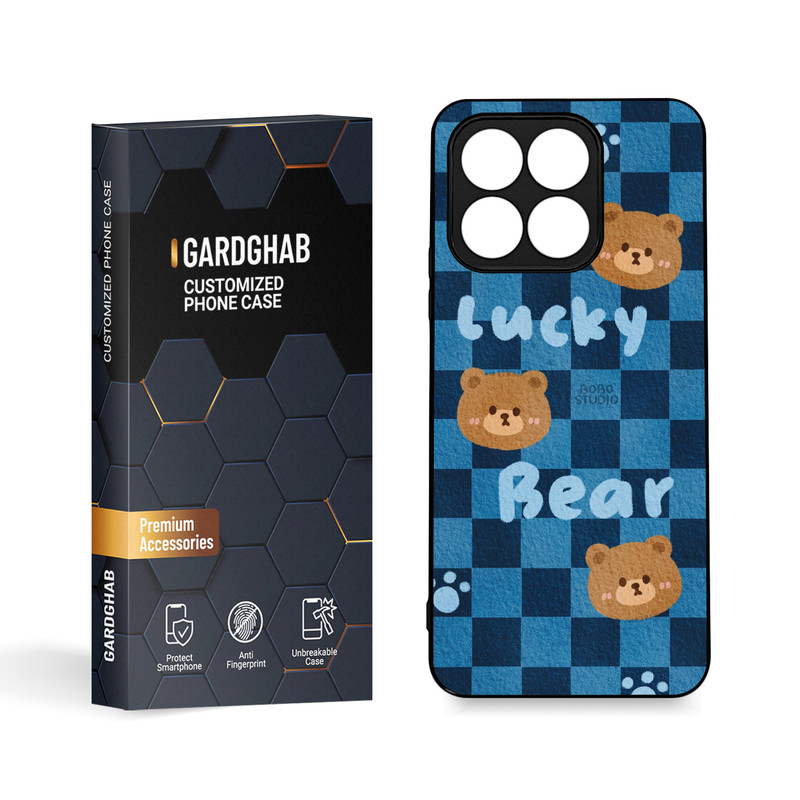 کاور گارد قاب مدل دور ژله ای فانتزی  مناسب برای گوشی موبایل آنر X8a 4G