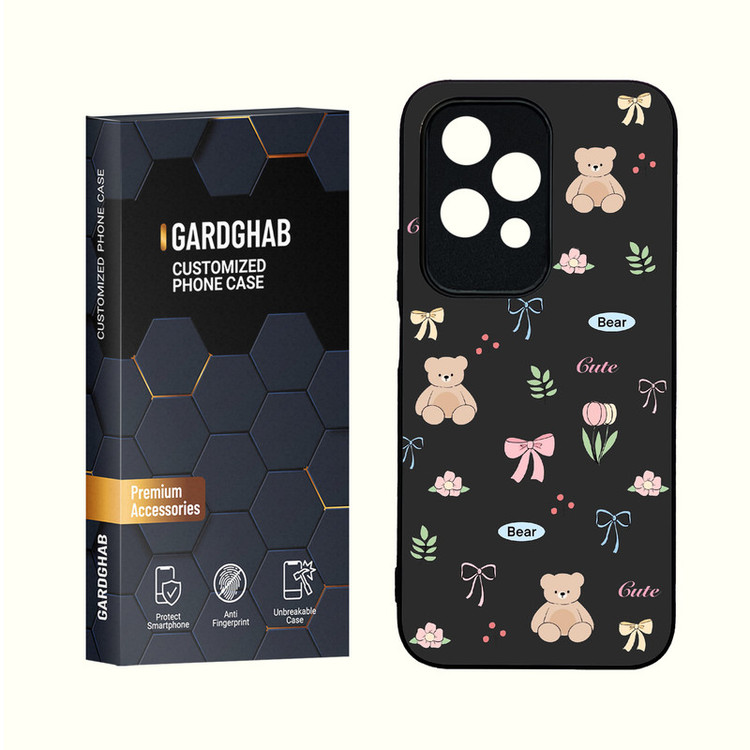 کاور گارد قاب مدل دور ژله ای گلس فانتزی مناسب برای گوشی انر Honor 200Lite 5G