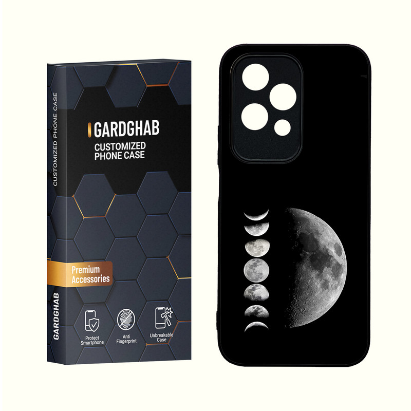 کاور گارد قاب مدل دورژله ای کهکشان مناسب برای گوشی موبایل آنر 200Lite 5G