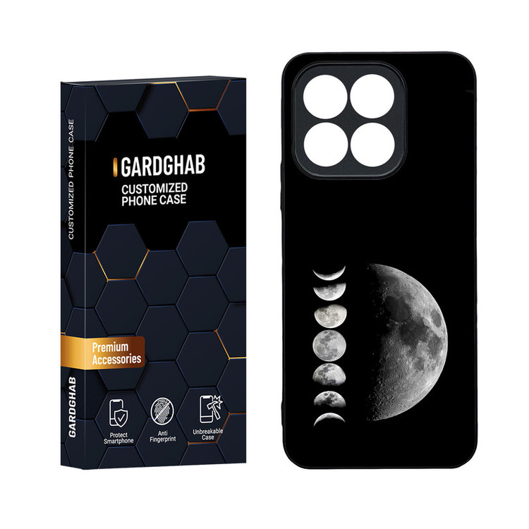 کاور گارد قاب مدل دور ژله ای کهکشان مناسب برای گوشی موبایل آنر X8b 4G