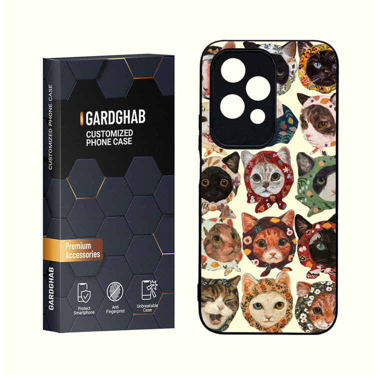 کاور گارد قاب مدل دور ژله ای گلس فانتزی مناسب برای گوشی انر Honor 200Lite 5G
