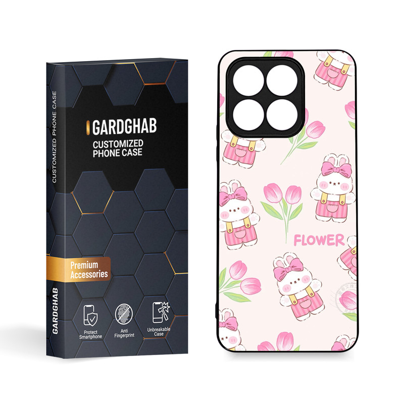 کاور گارد قاب مدل دور ژله ای فانتزی  مناسب برای گوشی موبایل آنر X8a 4G