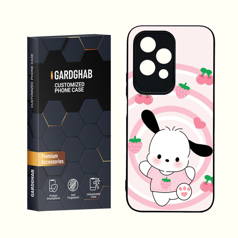 کاور گارد قاب مدل دور ژله ای  گلس فانتزی مناسب برای گوشی انر Honor 200Lite 5G
