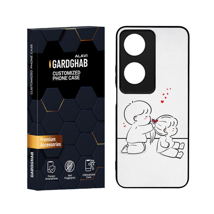 کاور گارد قاب علوی مدل دور ژله ای فانتزی مناسب برای گوشی موبایل آنر X7B 4G