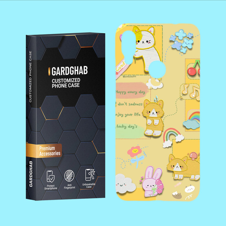 کاور گارد قاب علوی مدل فانتزی مناسب برای گوشی موبایل شیائومی Redmi Note 7/7Pro