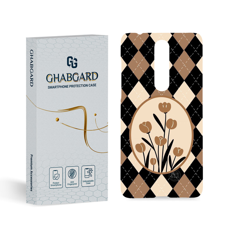 کاور قاب گارد مدل گل مناسب برای گوشی موبایل نوکیا  3.1 Plus