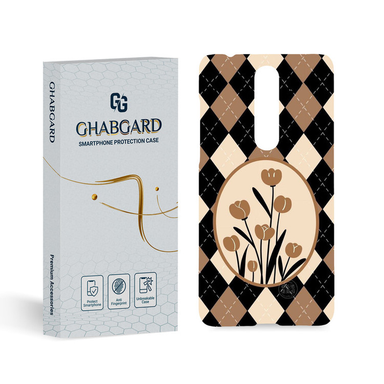 کاور قاب گارد مدل گل مناسب برای گوشی موبایل نوکیا 3.1 Plus