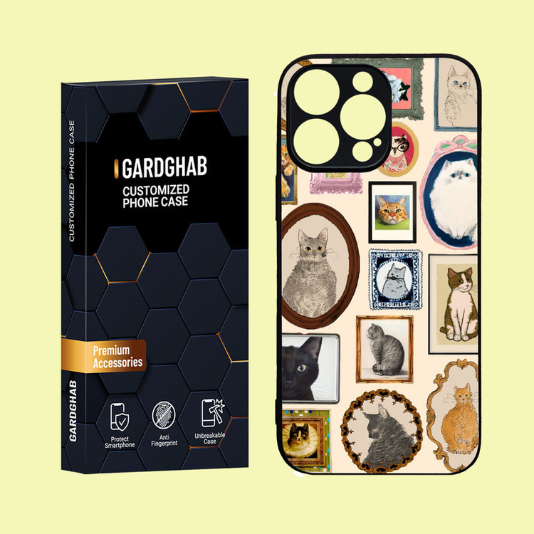کاور گارد قاب مدل دور ژله ای فانتزی مناسب برای گوشی موبایل اپل iPhone 16 Pro Max