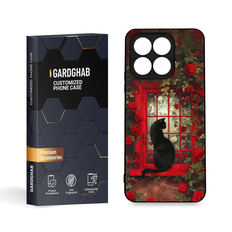 کاور گارد قاب مدل دورژله ای دخترانه مناسب برای گوشی موبایل آنر X8a 4G