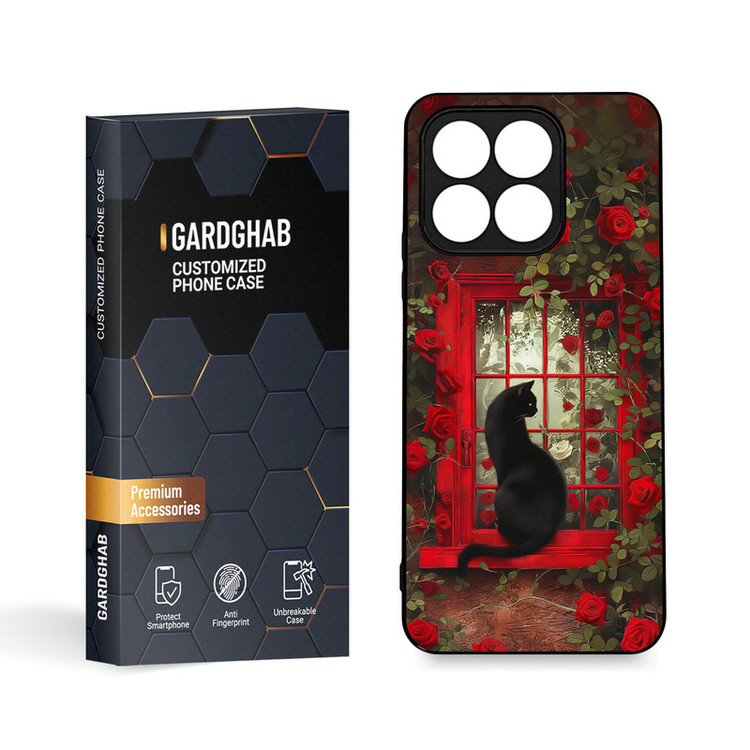 کاور گارد قاب مدل دورژله ای دخترانه مناسب برای گوشی موبایل آنر X8a 4G