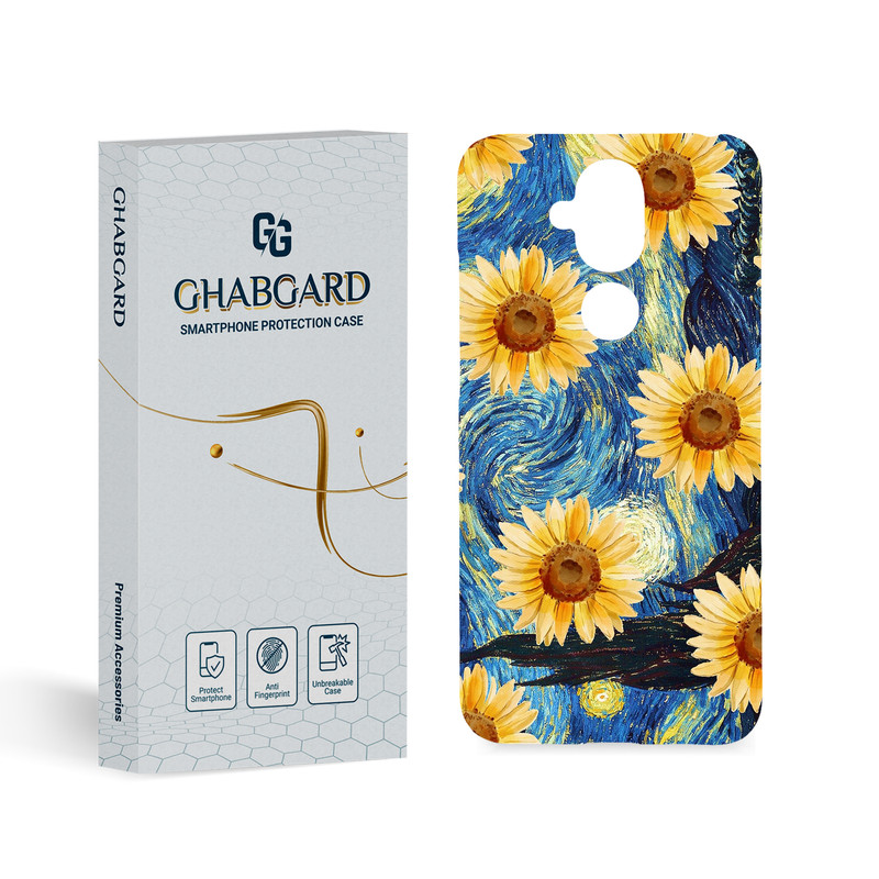 کاور قاب گارد مدل گل مناسب برای گوشی موبایل نوکیا 8.1