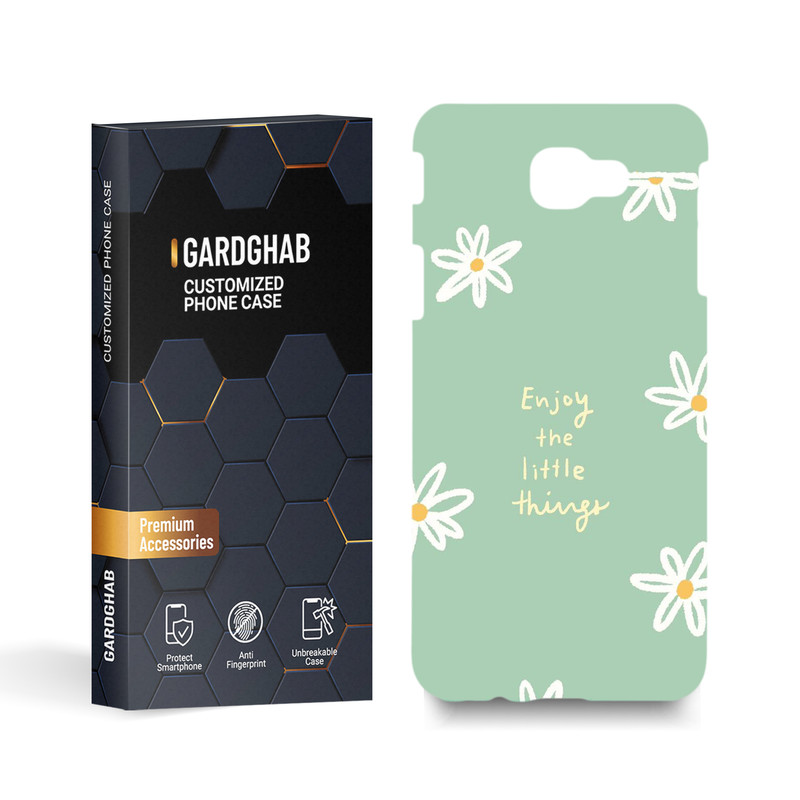 کاور گارد قاب مدل گل مناسب برای گوشی موبایل سامسونگ Galaxy j5 prime