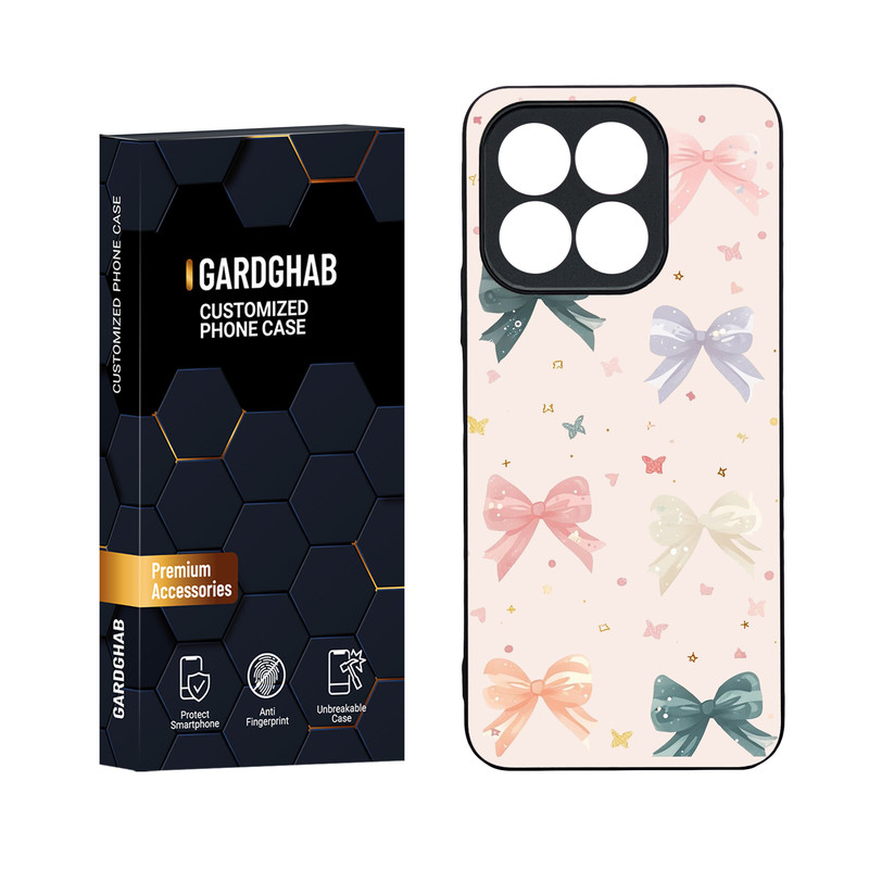کاور گارد قاب مدل دور ژله ای دخترانه مناسب برای گوشی موبایل آنر Honor X8b 4G