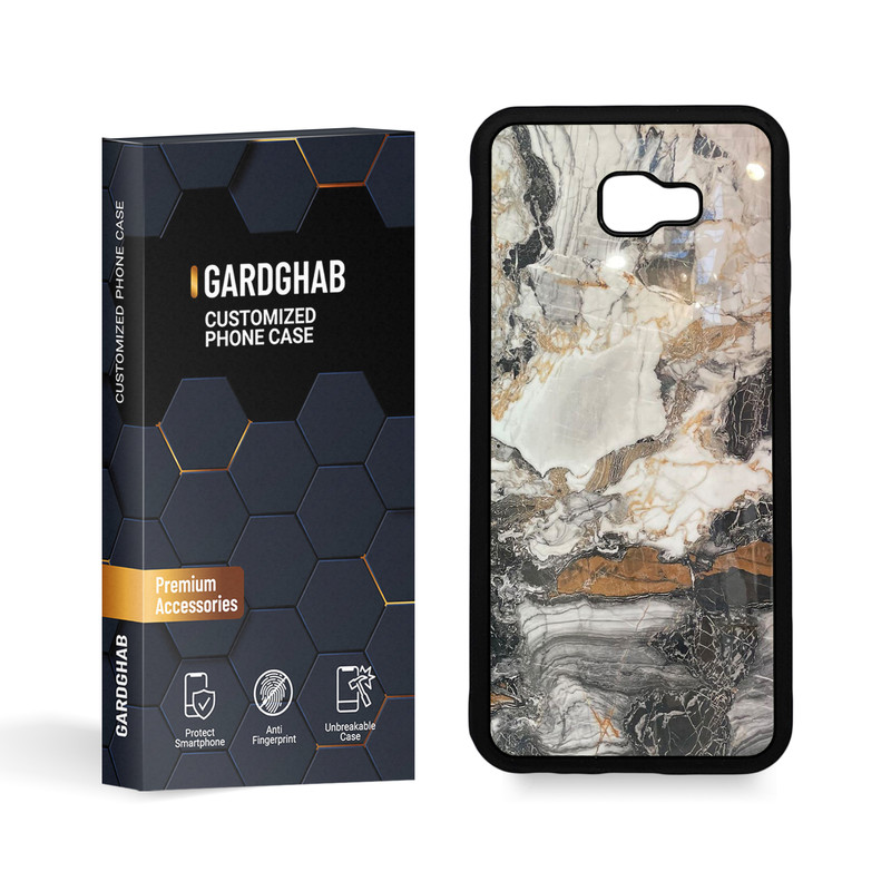 کاور گارد قاب مدل سنگ مناسب برای گوشی موبایل سامسونگ Galaxy J4 Plus