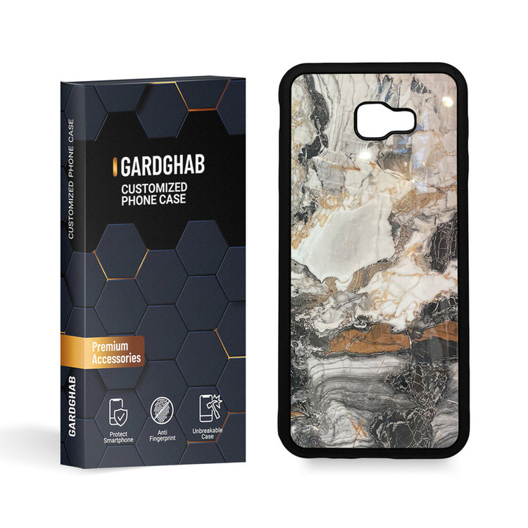 کاور گارد قاب مدل سنگ مناسب برای گوشی موبایل سامسونگ Galaxy J4 Plus