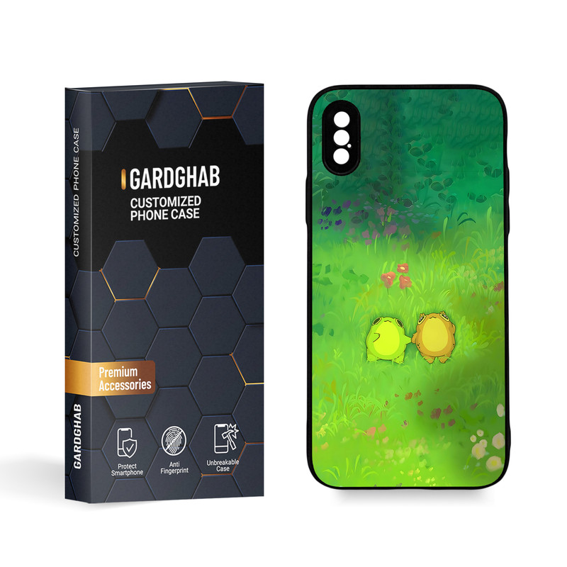 کاور گارد قاب مدل دخترانه مناسب برای گوشی موبایل اپل  iPhone X / XS