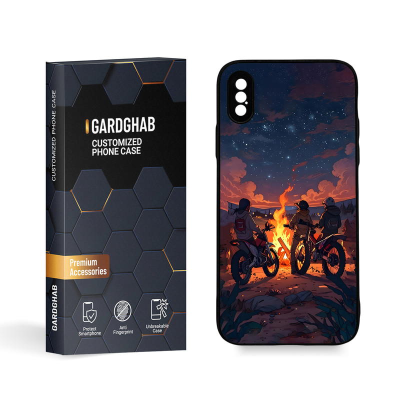 کاور گارد قاب مدل پسرانه مناسب برای گوشی موبایل اپل  iPhone X / XS