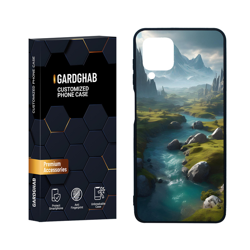 کاور گارد قاب مدل هنری مناسب برای گوشی موبایل سامسونگ Galaxy F22 / M22 4G