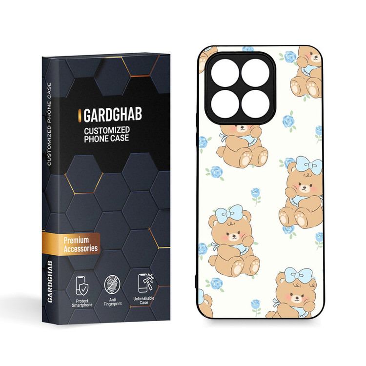کاور گارد قاب مدل دور ژله ای فانتزی مناسب برای گوشی موبایل آنر X8a 4G