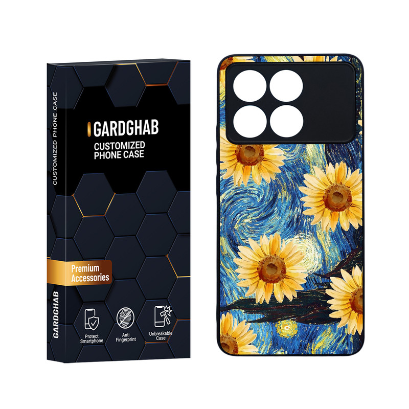 کاور گارد قاب مدل هنری مناسب برای گوشی موبایل شیائومی Redmi K70 / K70 Pro / Poco F6 Pro 5G