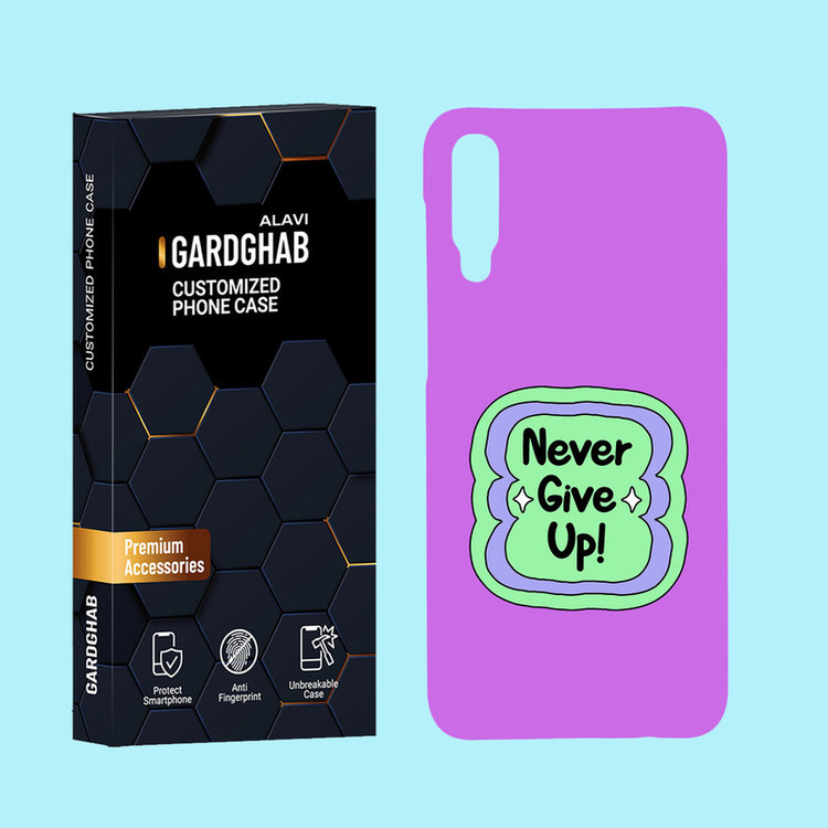 کاور گارد قاب علوی مدل متن مناسب برای گوشی موبایل سامسونگ Galaxy A50 / A50s / A30s