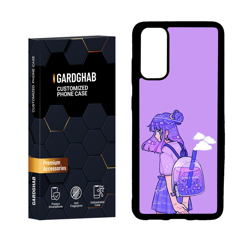 کاور گارد قاب مدل دور ژله ای دخترانه مناسب برای گوشی موبایل سامسونگ Galaxy S20