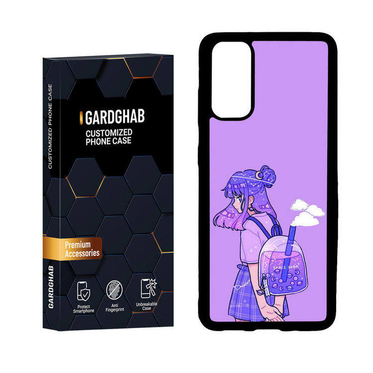 کاور گارد قاب مدل دور ژله ای دخترانه مناسب برای گوشی موبایل سامسونگ Galaxy S20