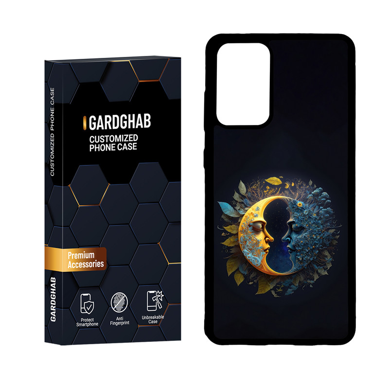 کاور گارد قاب مدل دور ژله ای هنری مناسب برای گوشی موبایل سامسونگ Galaxy A72