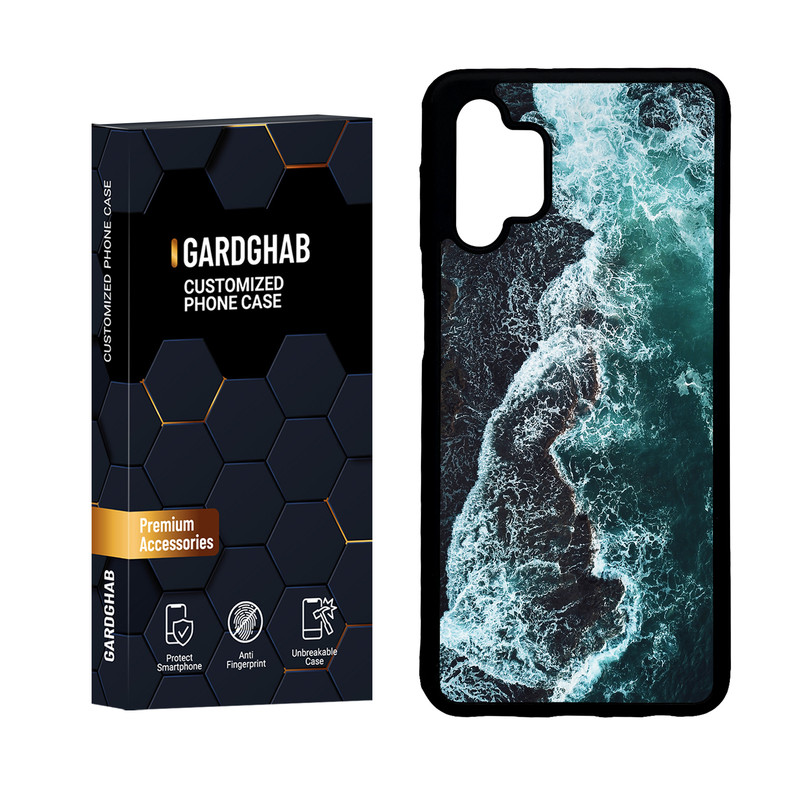 کاور گارد قاب مدل دور ژله ای منظره و طبیعت مناسب برای گوشی موبایل سامسونگ Galaxy A32 5G / M32 5G