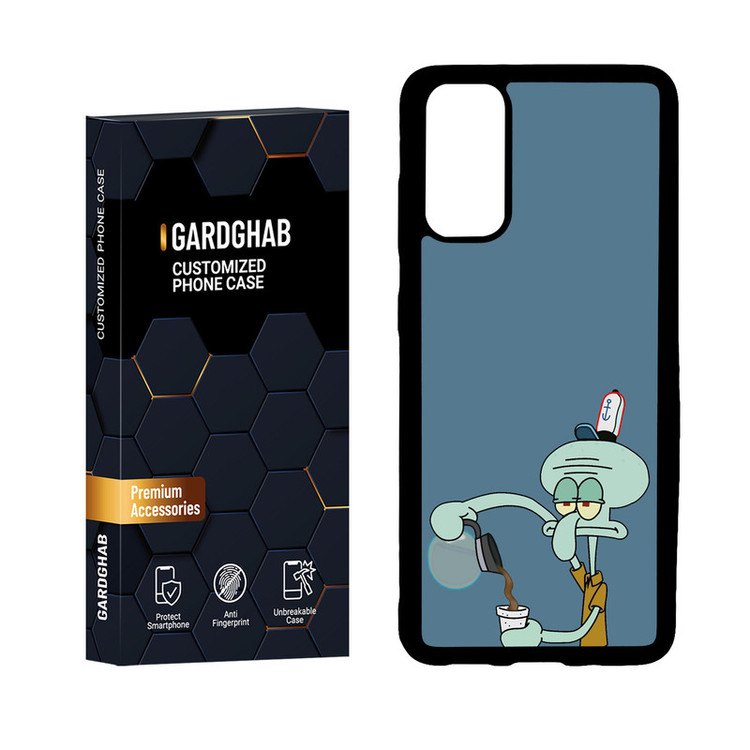 کاور گارد قاب مدل دور ژله ای فانتزی مناسب برای گوشی موبایل سامسونگ Galaxy S20