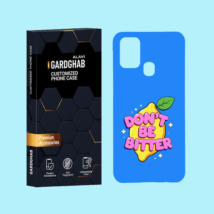کاور گارد قاب علوی مدل متن مناسب برای گوشی موبایل سامسونگ Galaxy M31