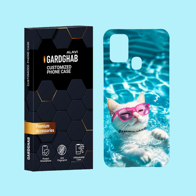 کاور گارد قاب علوی مدل حیوانات مناسب برای گوشی موبایل سامسونگ Galaxy M31