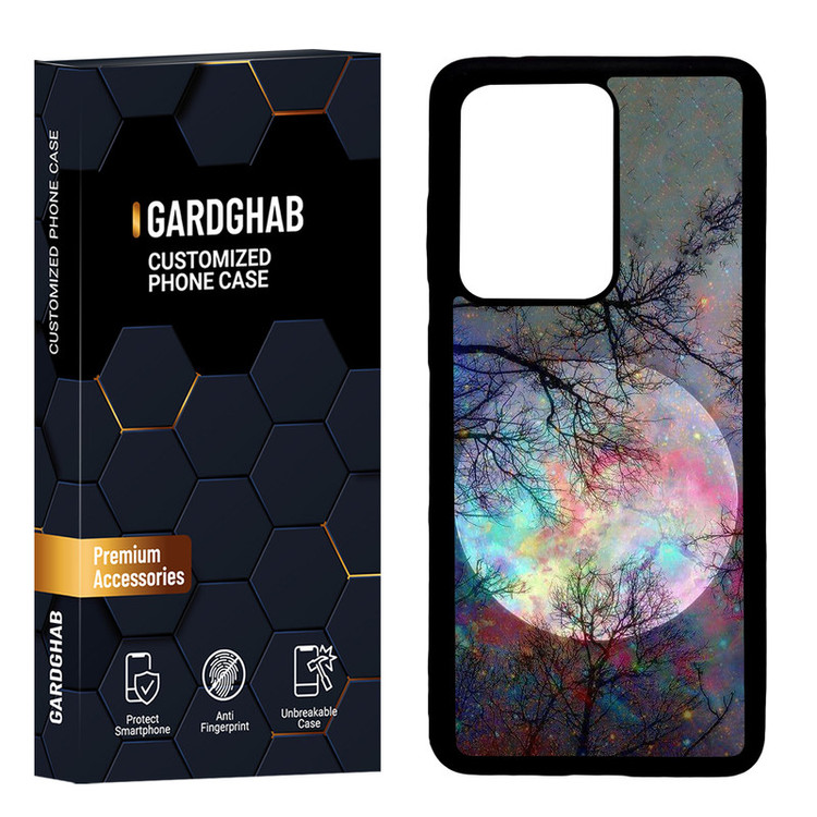 کاور گارد قاب مدل پشت گلس منظره و طبیعت مناسب برای گوشی موبایل سامسونگ Galaxy S20 Ultra